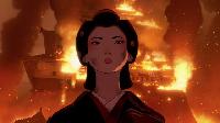 Click to watch 'The Great Fire of 1657' (popup) Blue Eye Samurai